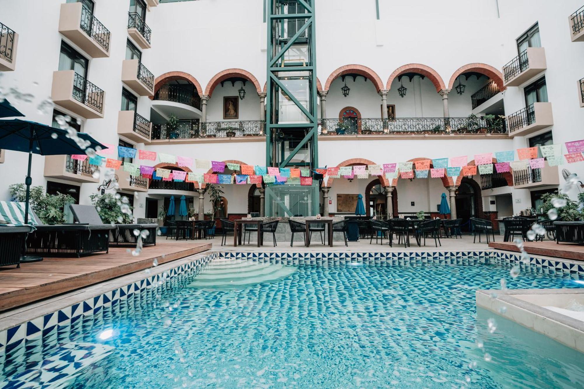 Hotel San Pedro Пуэбла Экстерьер фото